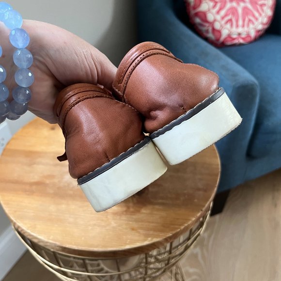 Moda In Pelle Esmee Tan Leather Size 39 - Picture 10 of 11